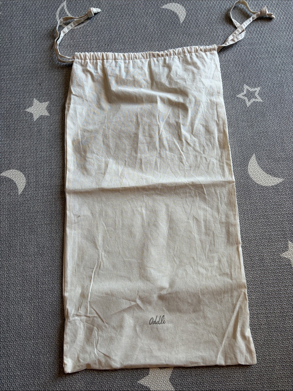 Natural Drawstring Storage Bag
